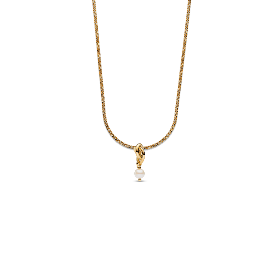 June Eternity Circle Dangle Charm Necklace Set