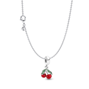 Megan’s Cherry Charm Necklace Set