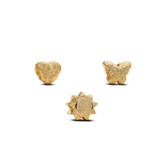 Golden Mini Charm Trio