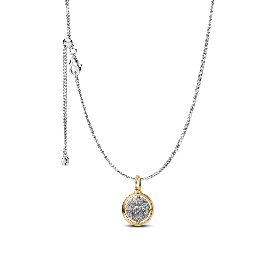 Cupids Medallion Pendant Necklace
