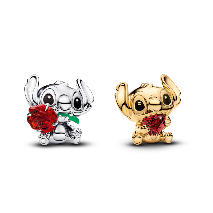 Disney Stitch Holiday Charm Duo