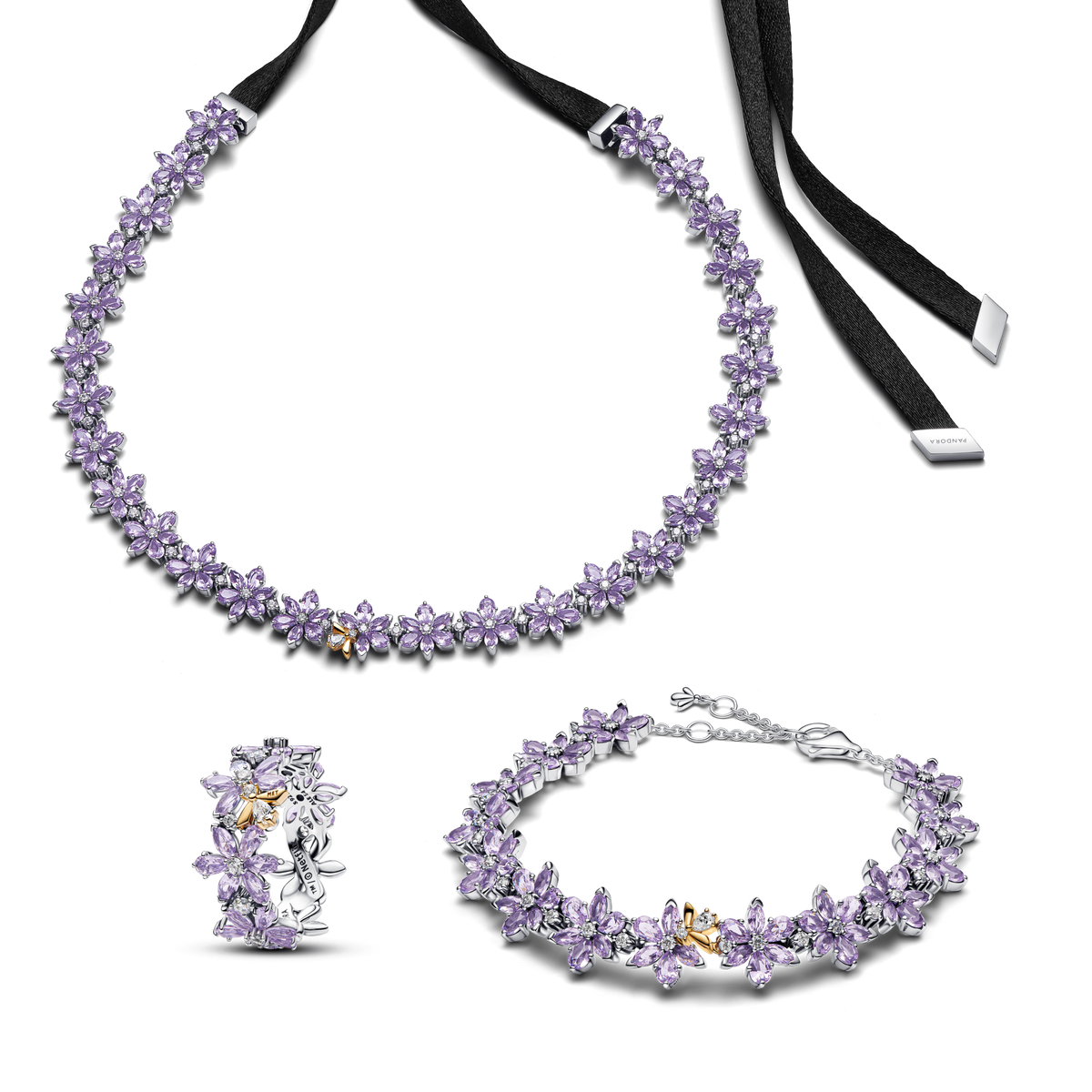 Bridgerton Herbarium & Bee Jewelry Set