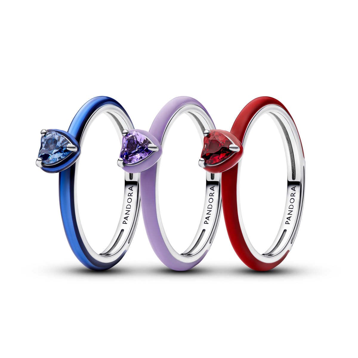 Symbols of Love Chakra Ring Trio