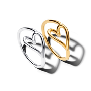 Essence Delicate Heart Friendship Ring Set