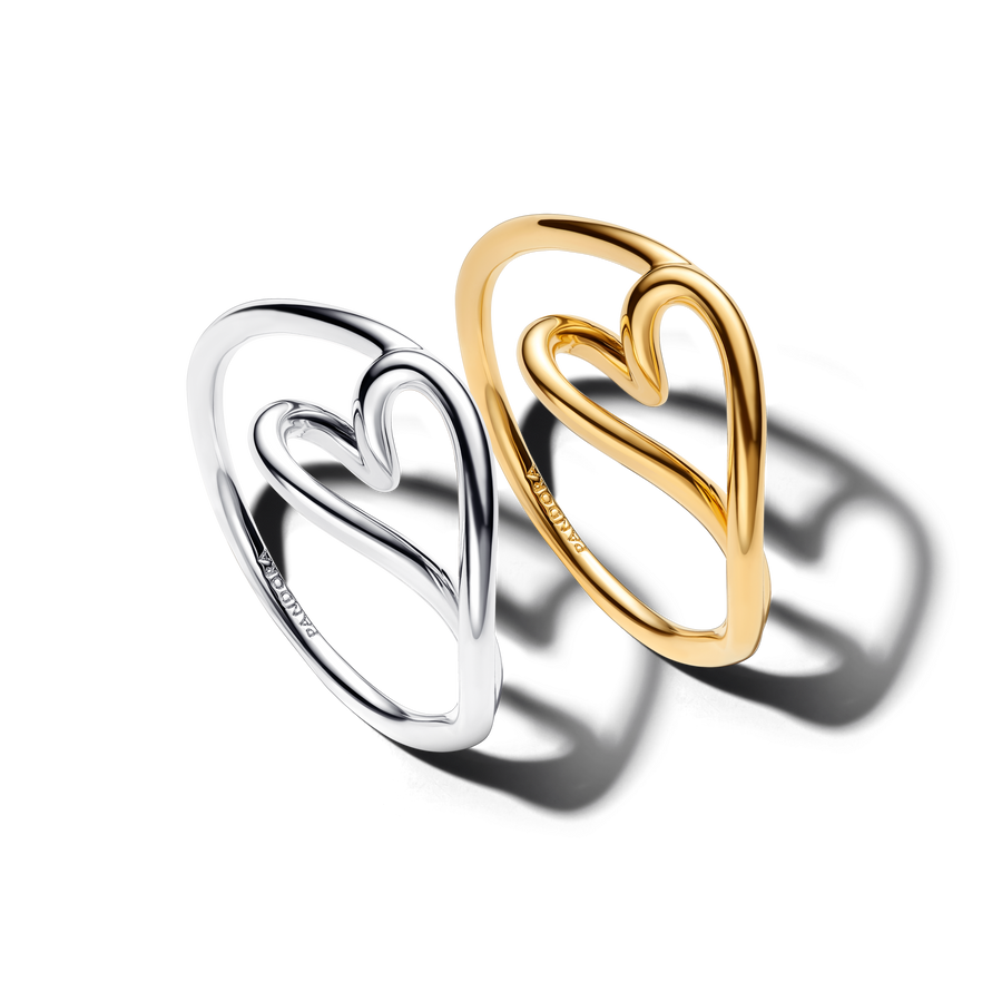 Essence Delicate Heart Friendship Ring Set