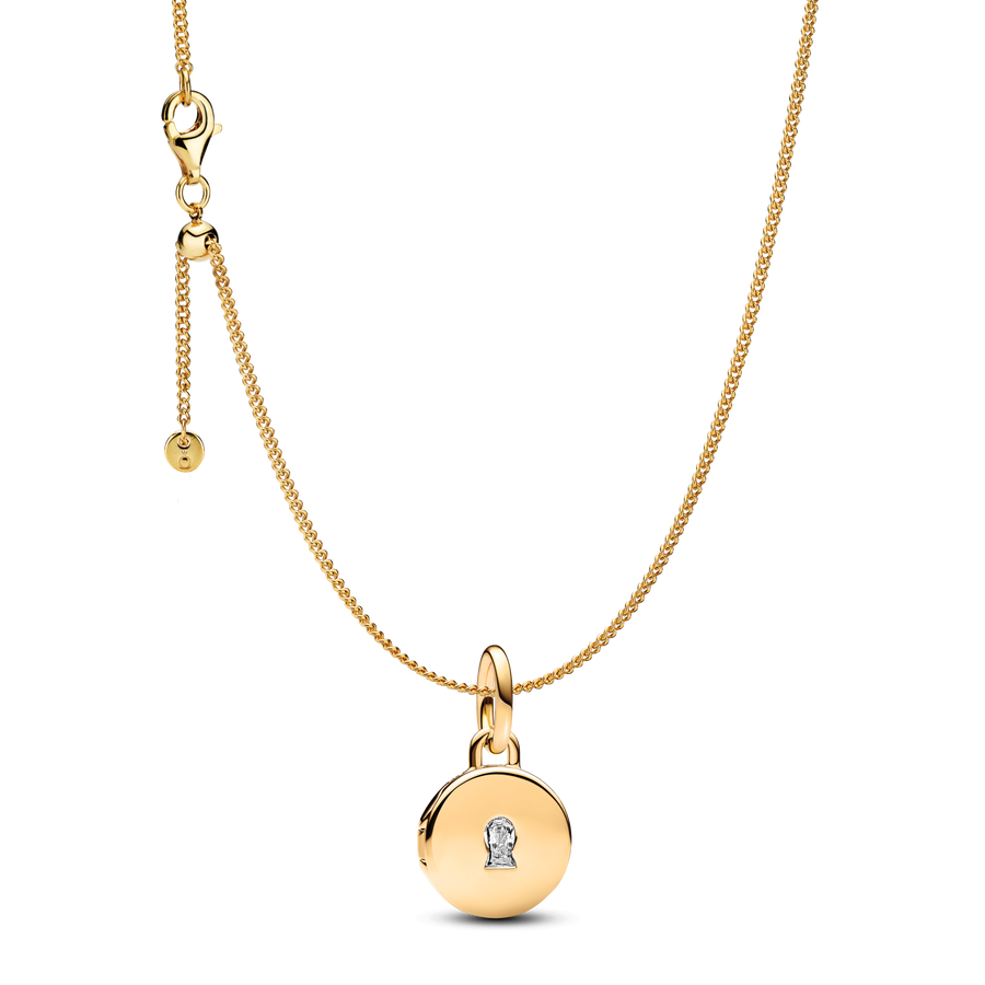 Openable & Engravable Locket Necklace