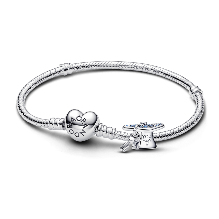 Congrats Grad Charm Bracelet Set