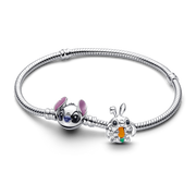Disney Stitch Easter Bunny Charm Bracelet