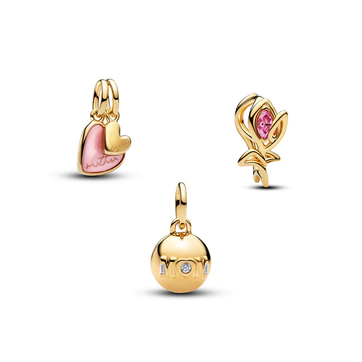 Forever Mom & Me Charm Trio