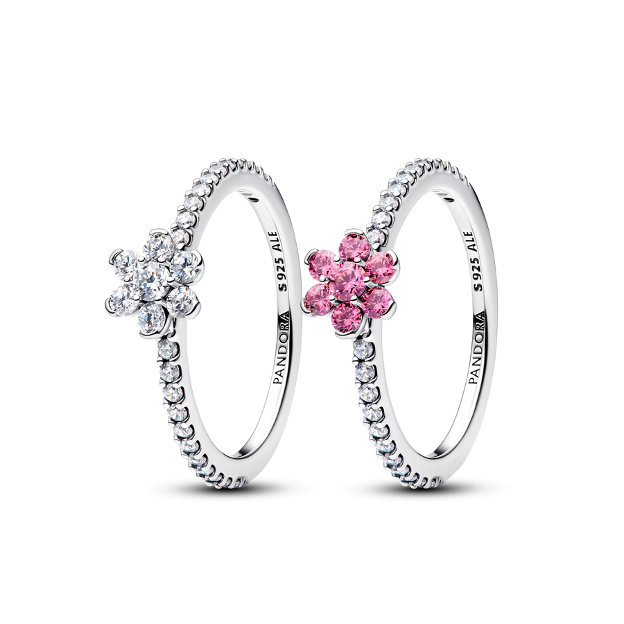 Friendship in Bloom Ring Set
