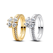 Four Leaf Clover Friendship Rings