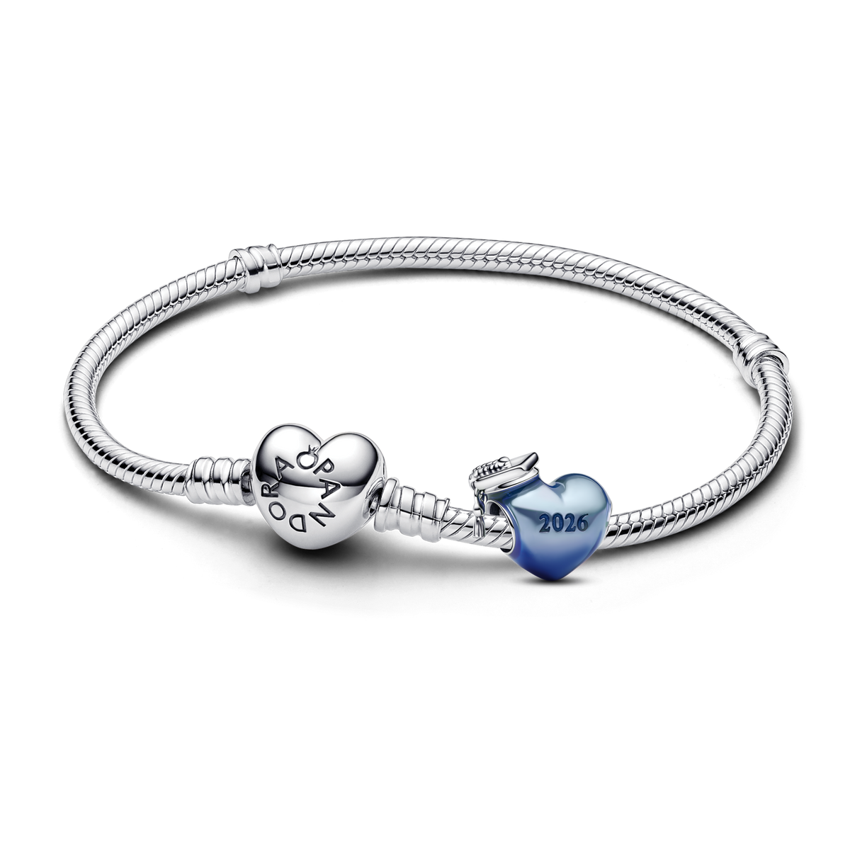 2026 Blue Graduation Charm Bracelet Set