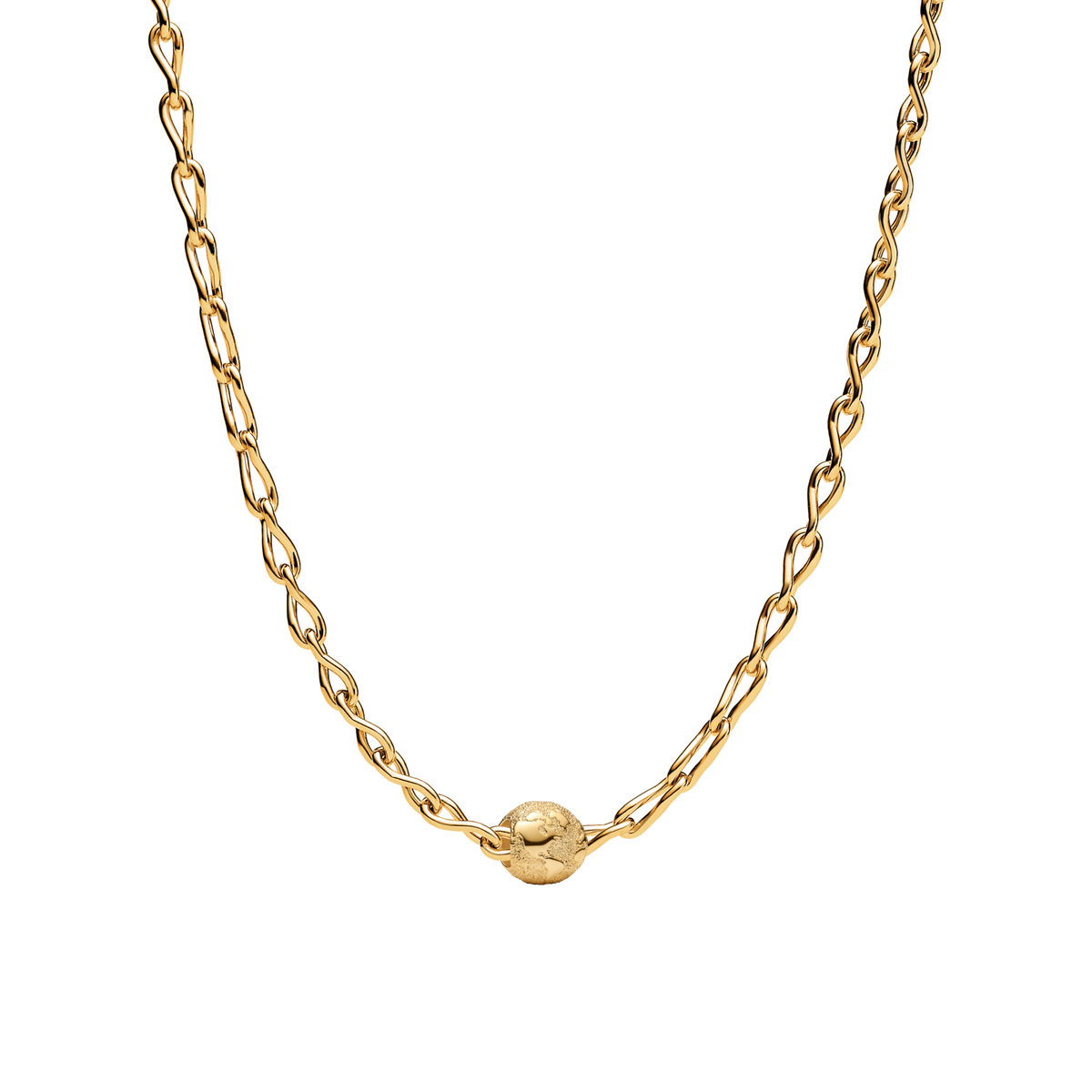 Globe Mini Charm Necklace Set