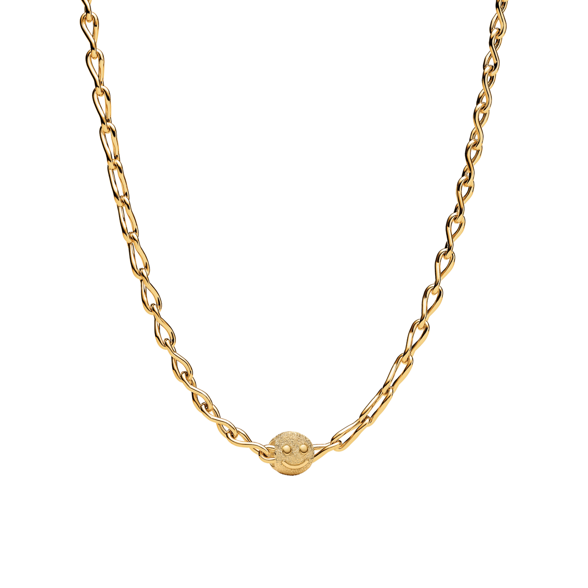 Happy Face Mini Charm Necklace Set