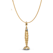 Sardine Fish Necklace Set