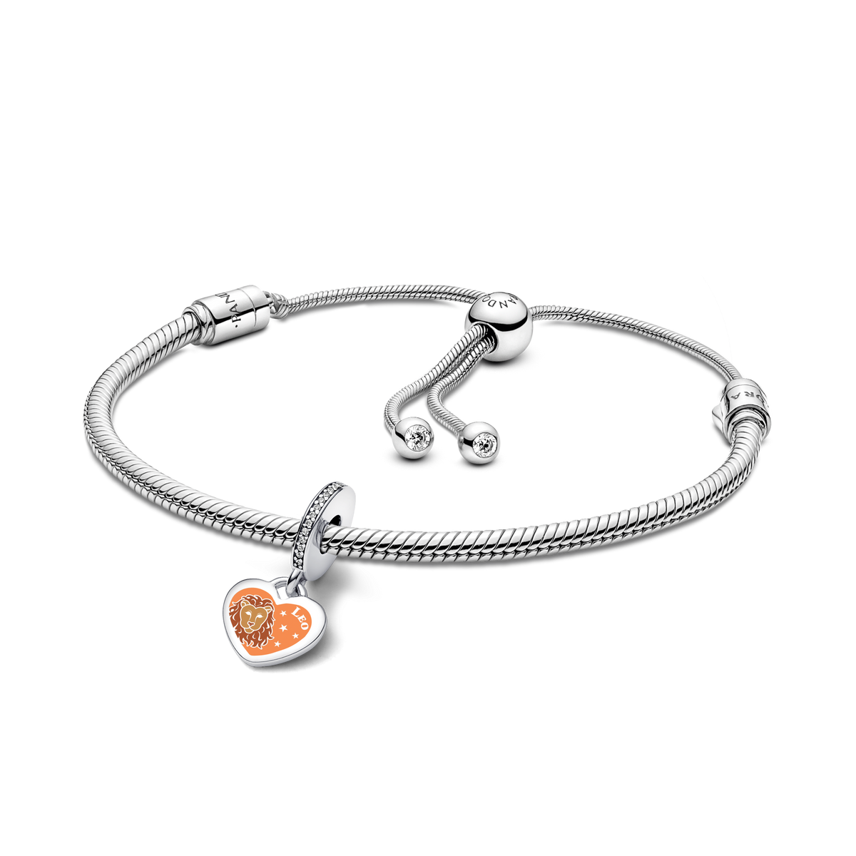 Leo Dangle Charm Bracelet Set