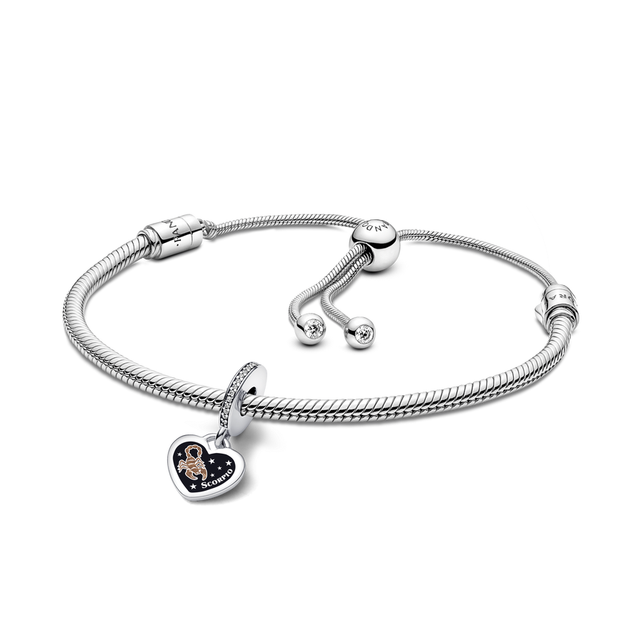 Scorpio Dangle Charm Bracelet Set