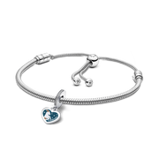Capricorn Dangle Charm Bracelet Set