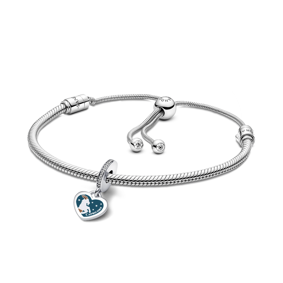 Capricorn Dangle Charm Bracelet Set