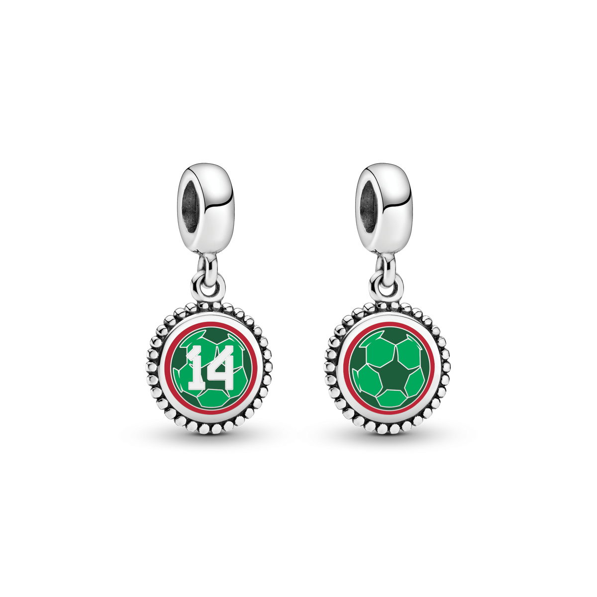 Mexico Soccer Charm Duo