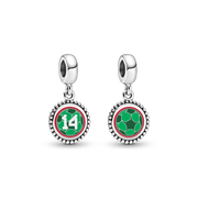 Mexico Soccer Charm Duo