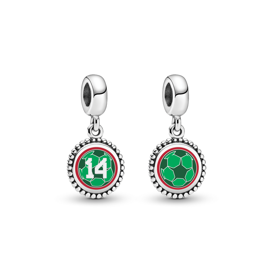 Mexico Soccer Charm Duo