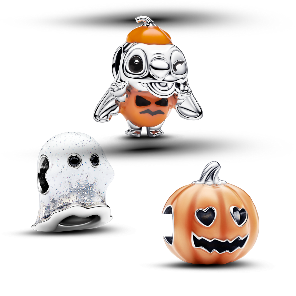 Disney Stitch Halloween Charm Trio