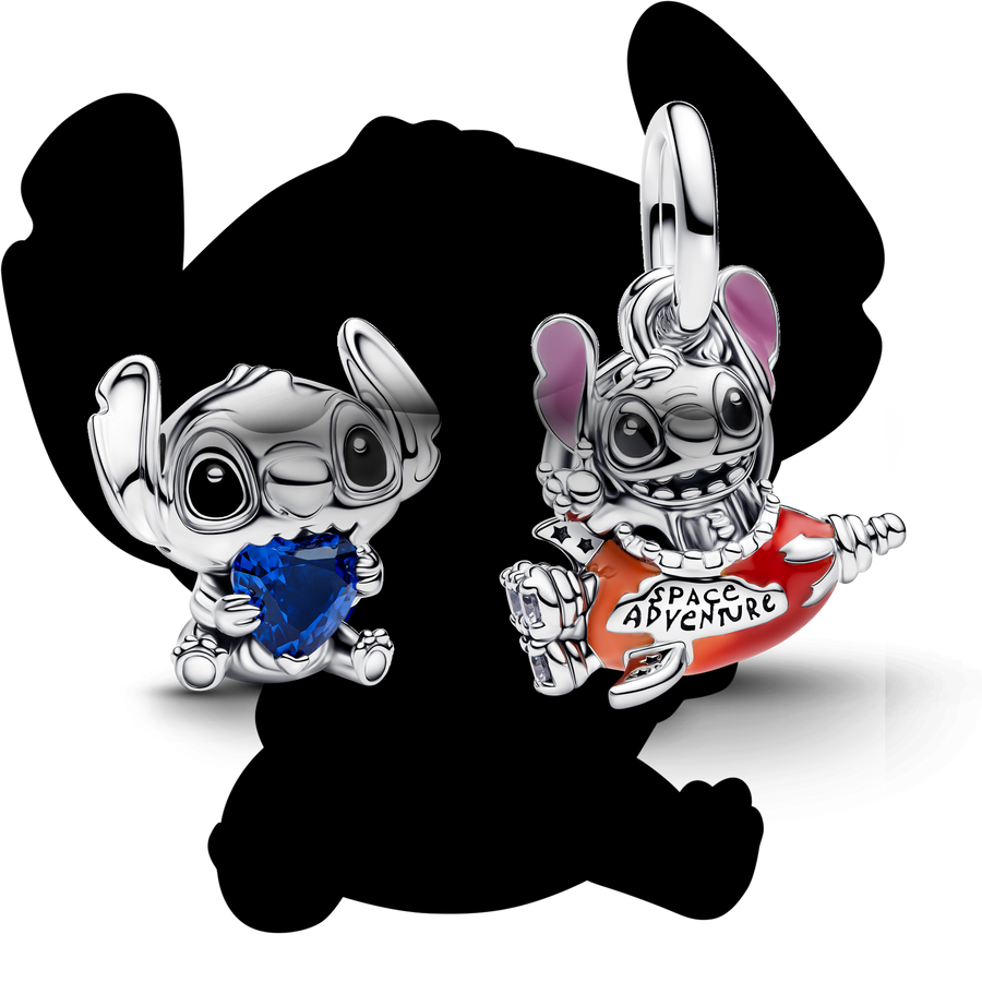 Disney We Love Stitch Charm Duo