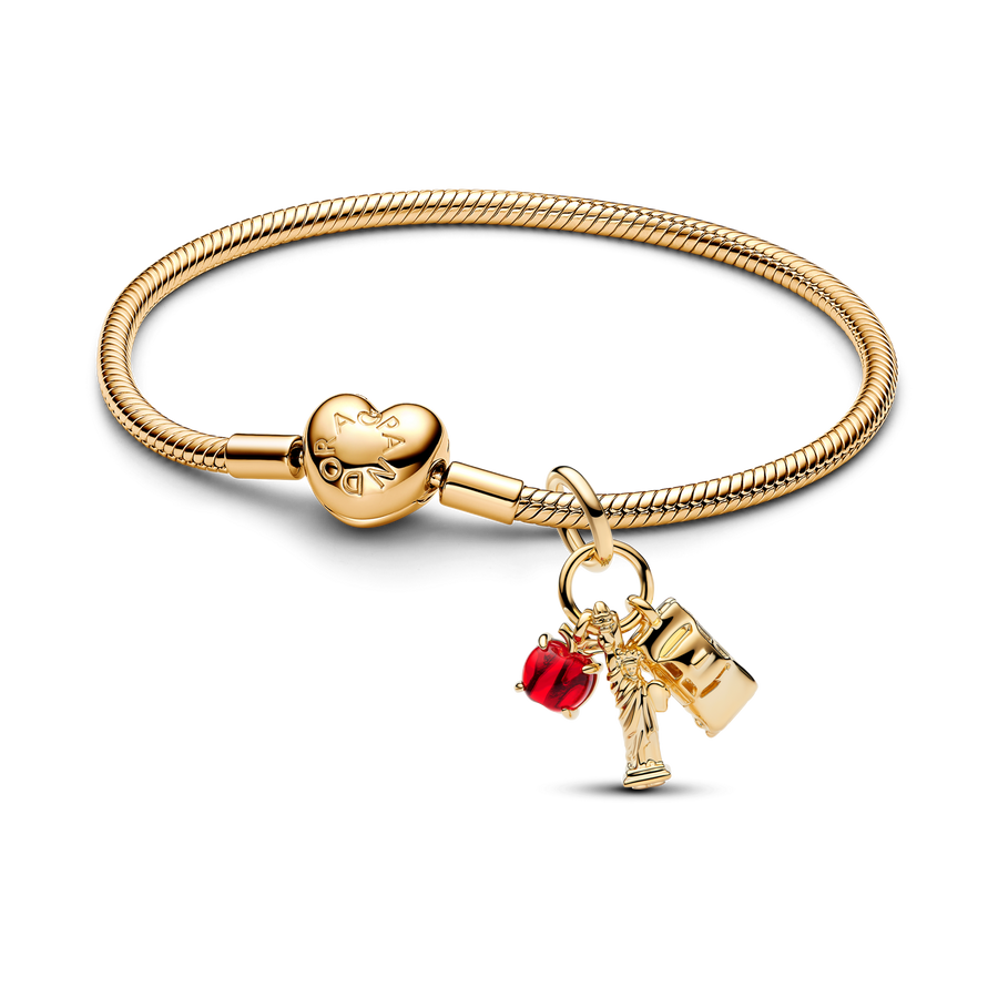 I Love NYC Charm Bracelet Set
