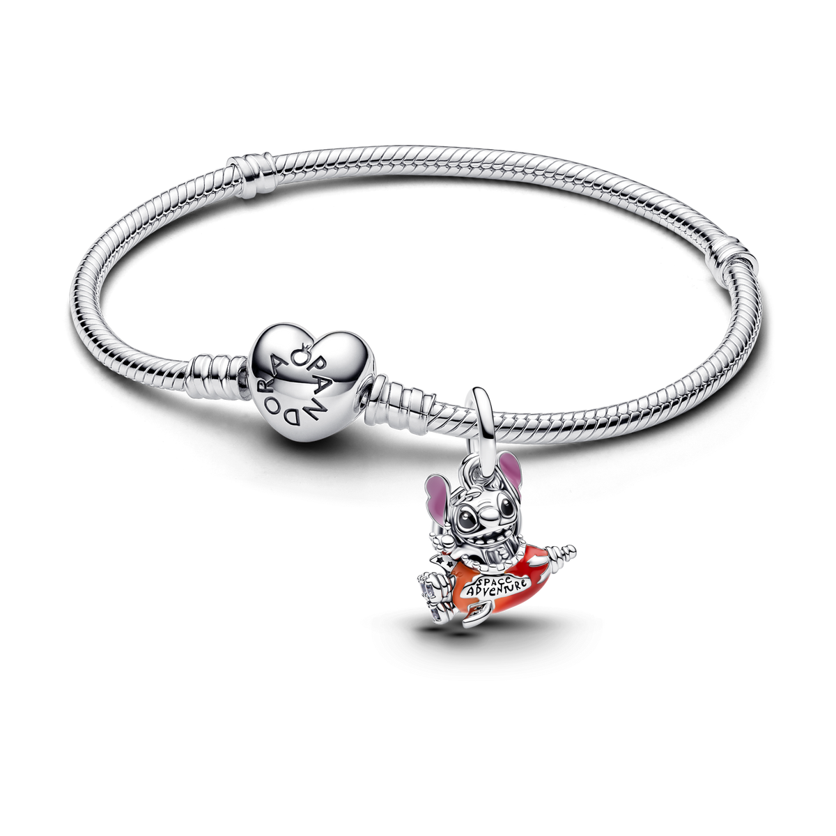 Disney Stitch Space Adventure Charm Bracelet Set