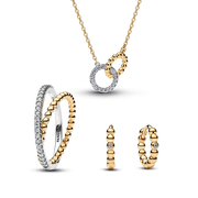 Crossover bead Jewelry Set