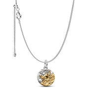 Taurus Medallion  Charm Necklace Set