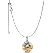 Cancer Medallion  Charm Necklace Set