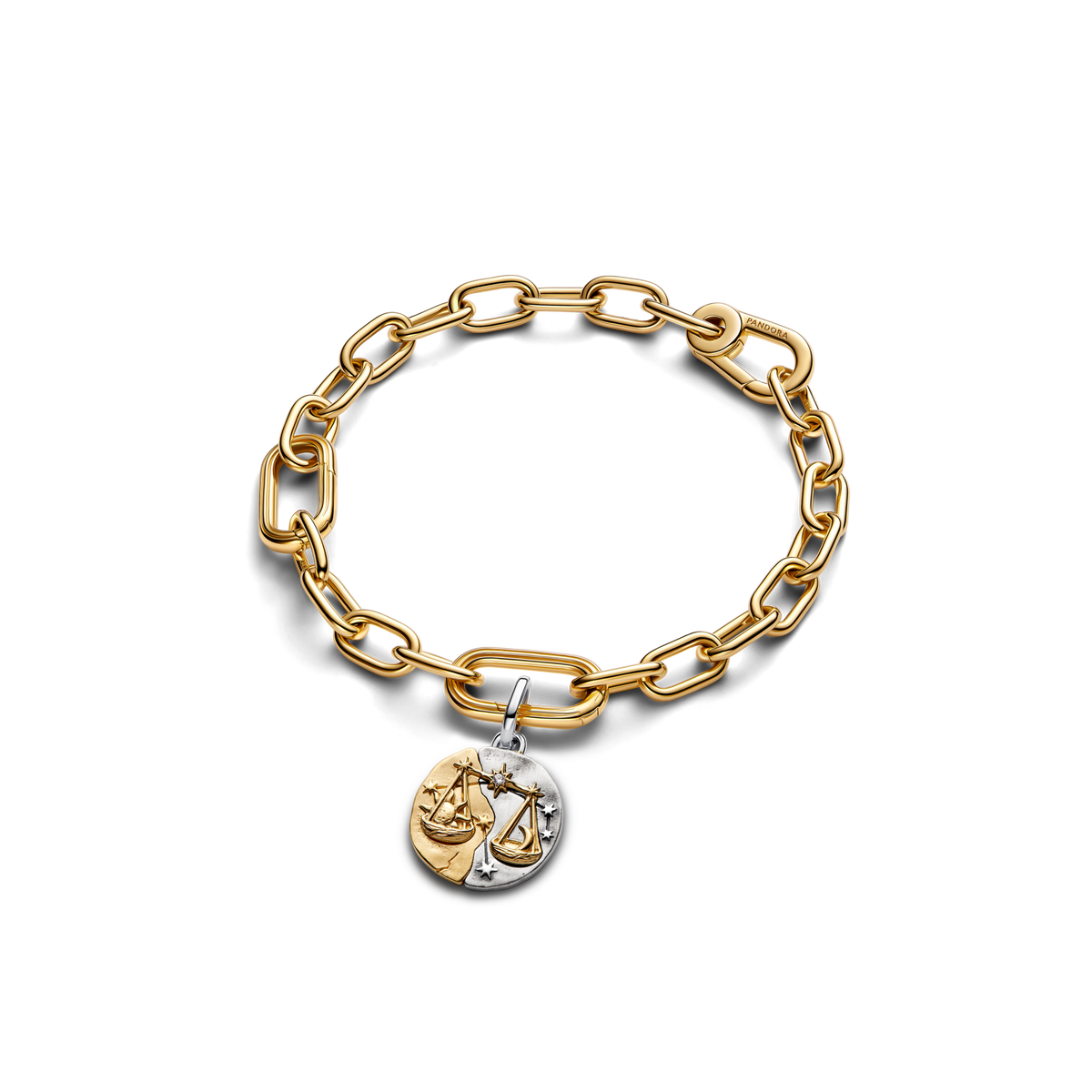 Libra Medallion Charm Bracelet Set