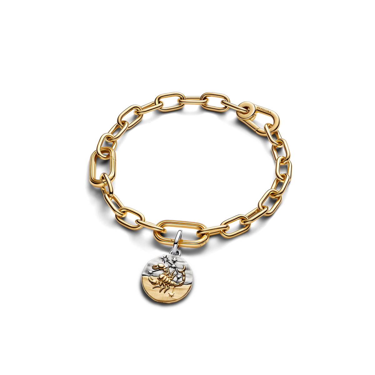 Scorpio Medallion Charm Bracelet Set