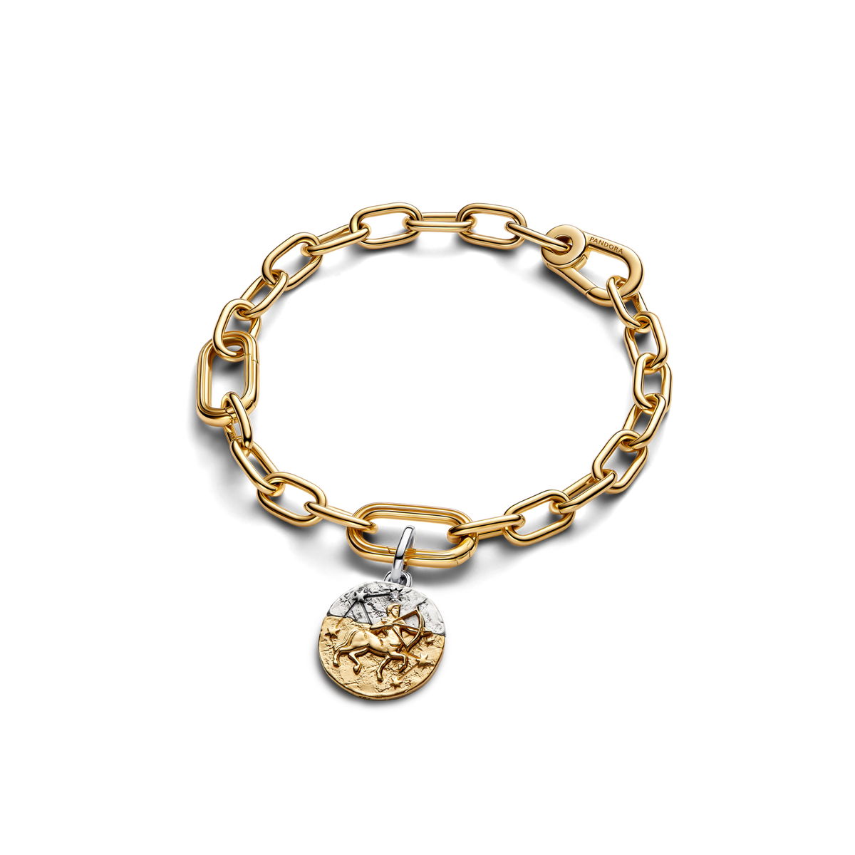 Sagittarius Medallion Charm Bracelet Set