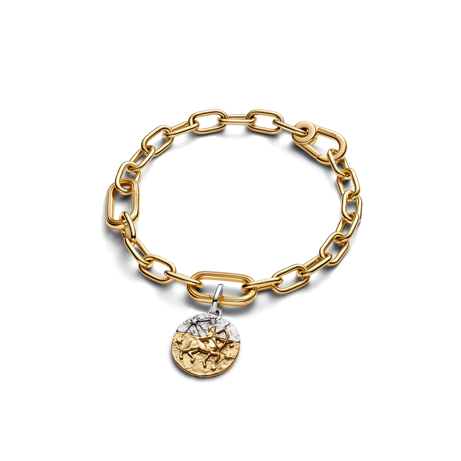 Sagittarius Medallion Charm Bracelet Set