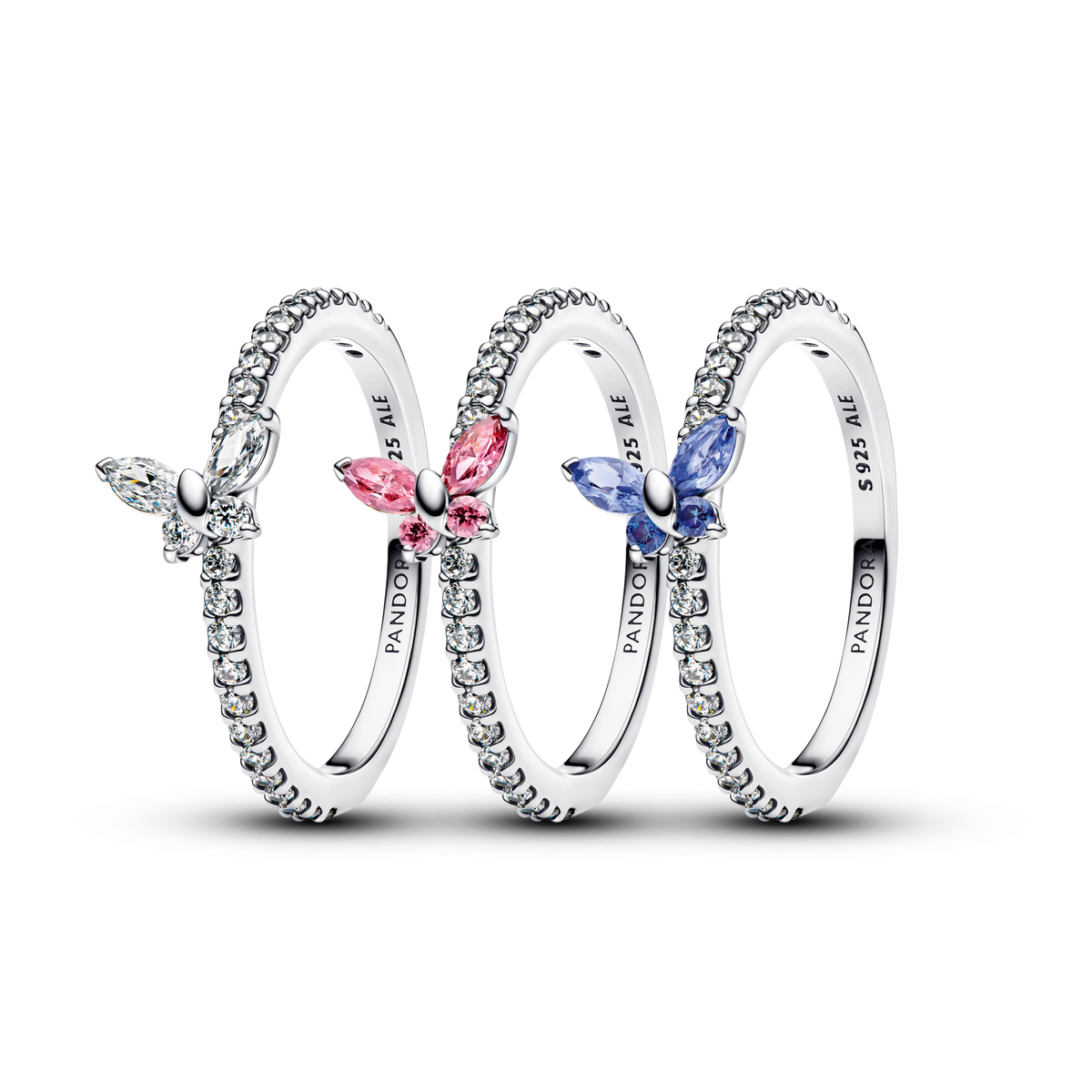 Butterfly Friendship Trio