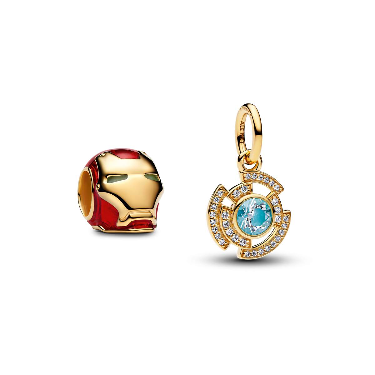 Marvel Iron Man Charm Duo