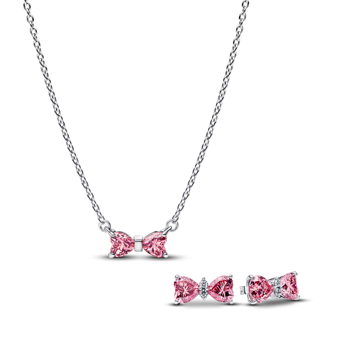 Wrapped In A Bow Necklace and Earring Set