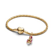 Holiday Nutcracker Engravable Charm Bracelet Set