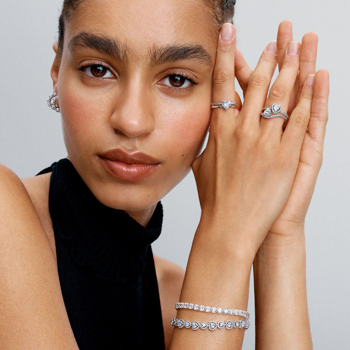Sparkling Bold Tennis Bracelet