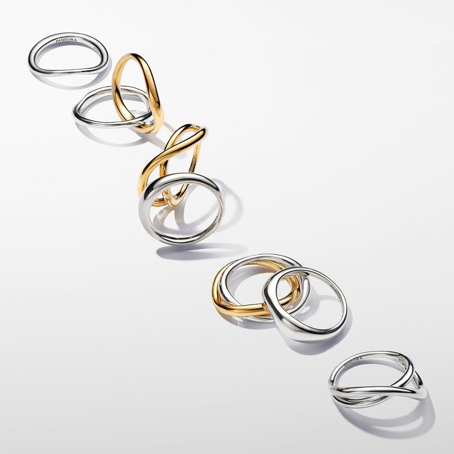 Organically Shaped Band Ring
