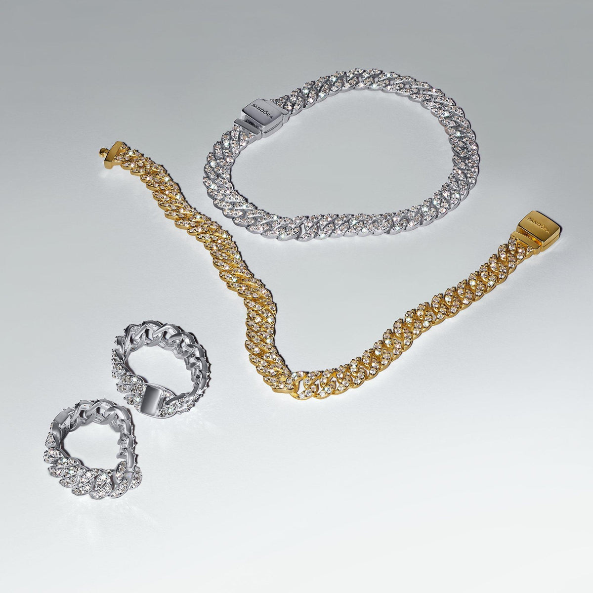 Pavé Cuban Chain Bracelet